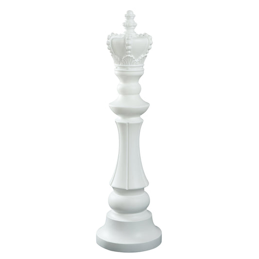 KING CHESS PIECE- WHITE