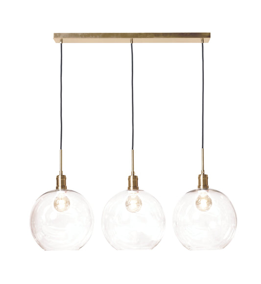 LUCA BRASS PENDANT- SMALL