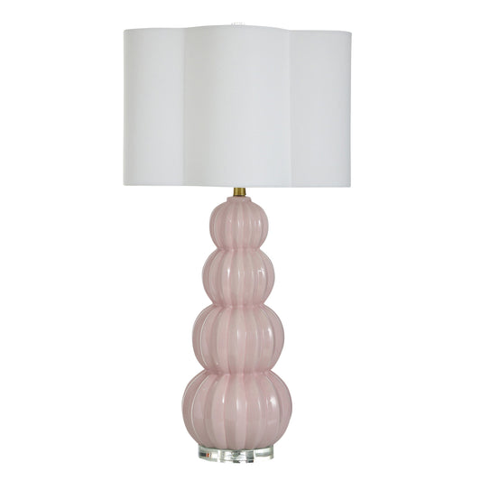 OPHELIA TABLE LAMP-PINK PEONY