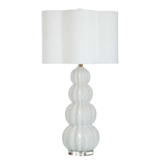 OPHELIA TABLE LAMP- WHITE